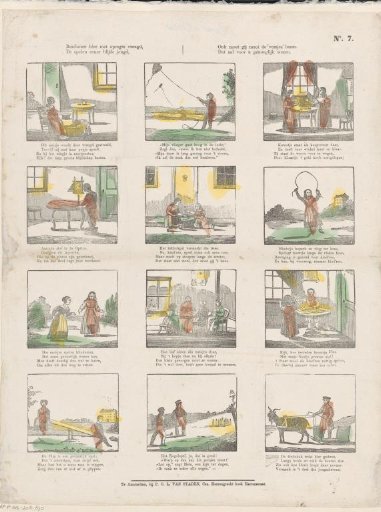 Contemplate here with sincere joy, / The games of a happy youth, / You must also read the verses beautifully. / That will be pleasant for you