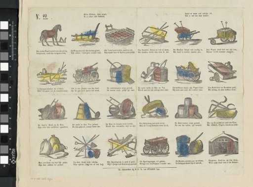 Dear little ones, this print, / Is certainly not known to you, / Learn much useful from it, / That is the best conclusion