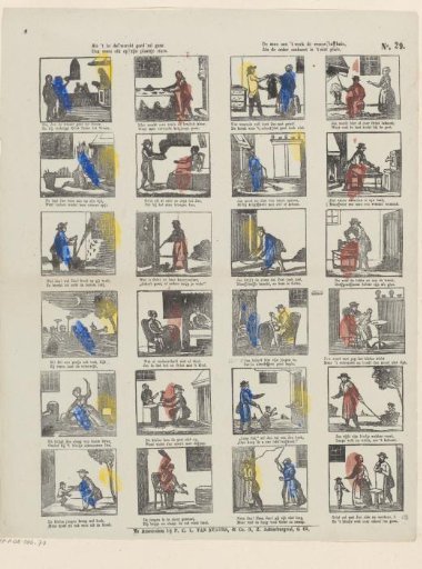 If the world goes well, / Then each stands in his place, / The man at work, the woman at home, / If the order is reversed, it is not well