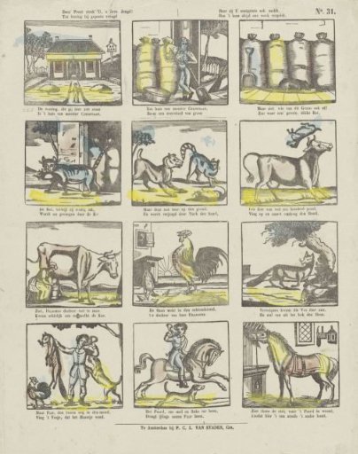 This print serves you, dear youth, / As instruction amidst appropriate joy. / For it also tells you somewhat, / How reward always repays our work