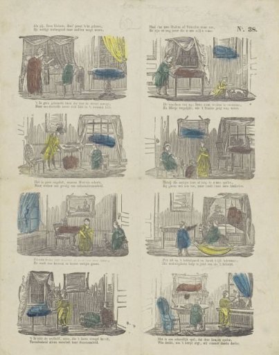 If you, dear children, have read this print, / And perhaps longed for others, / Then bring your parents or friends, / There are more that will please you