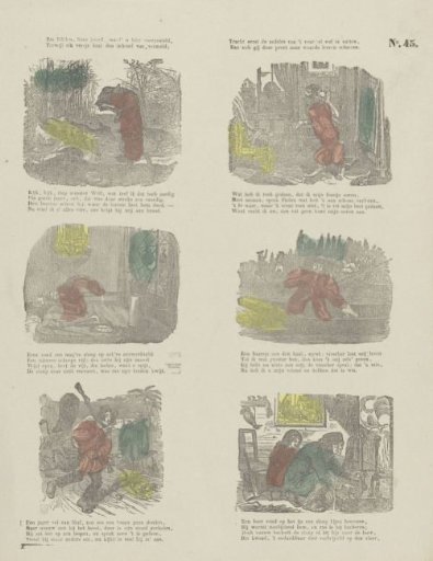 Six fables, dear youth, are here presented to you, / While each verse states the content; / First try to grasp the moral of the proposal well, / Then you will learn to value this print accordingly