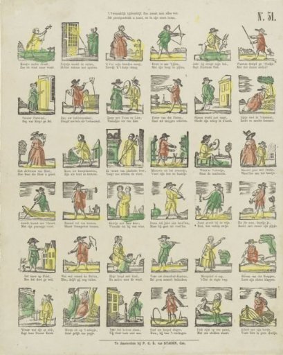 The pleasant pastime. Such is the name of all that. / This print-gift shows you, and contains in its kind