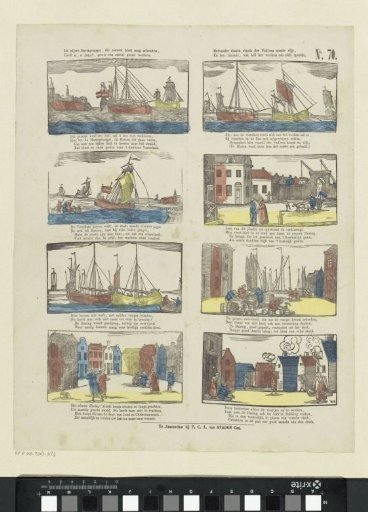 The industrious herring fishery, which can bestow so much prosperity, / Gives you, O youth, certainly a number of good hints, / Always admire therein the diligent diligence of the fathers, / And learn from it what good work spreads around