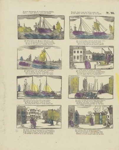 The industrious herring fishery, which can bestow so much prosperity, / Gives you, O youth, certainly a number of good hints, / Always admire therein the diligent diligence of the fathers, / And learn from it what good work spreads around