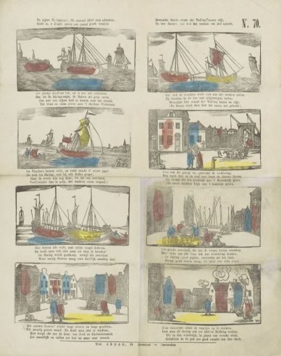 The industrious herring fishery, which can bestow so much prosperity, / Gives you, O youth, certainly a number of good hints, / Always admire therein the diligent diligence of the fathers, / And learn from it what good work spreads around