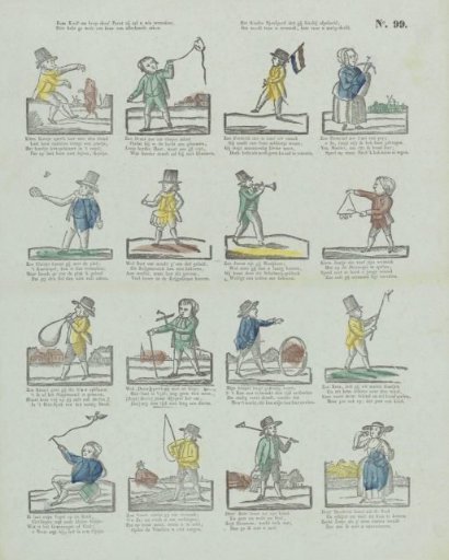 Come, children, buy this print, it will surely amuse you; here you have again a selection of all kinds of things. You see children's toys depicted here, provided for your amusement and shared with you