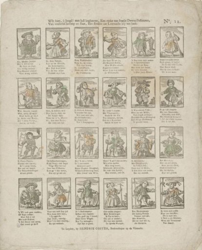 Here, O Youth! With Pleasure Gaze Upon a Series of Fine Dwarf Figures, / Of Various Trades and Stations, May This Serve Your Love of Learning