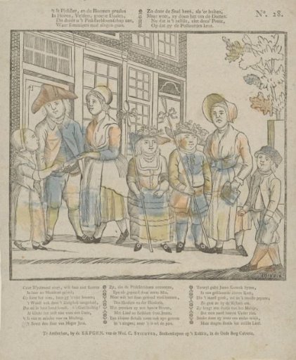 It is Pentecost, and the flowers shine / in gardens, fields, green valleys [(...)]