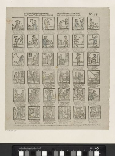 Such things of children's play, / Also suitors, maidens, men, women, / See them presented to you, oh dear youth! / Read what they do, to your joy