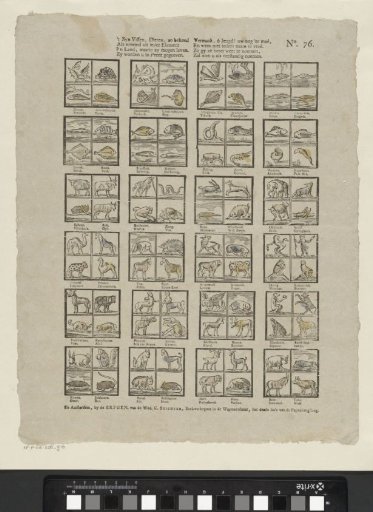 These are fish, animals, as well known / As strange from every element [(...)]