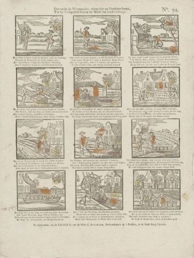 Thus the gardener works, whose diligence hopes for fruit, / Until he sells the mature crop at market for profit