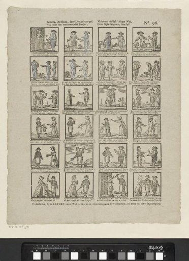 Pefroen, who, forced by blood and a box list, / More than an innocent boy, / Finally corrected the wicked wife; / With heavy blows upon her body