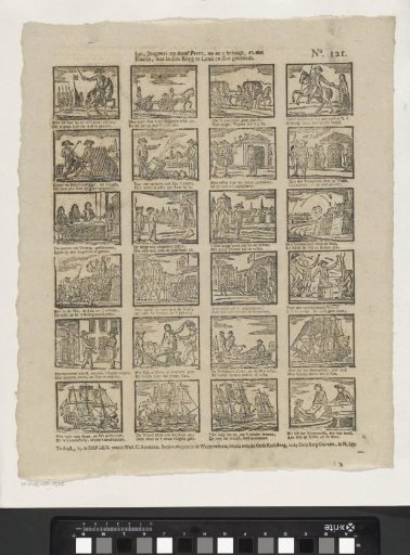 Look, Boys! at this Print, if it please you, and see therein what happened in the War on Land and Sea.