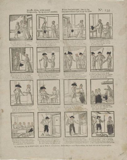 Miss Alida, Whose Thoughts Are Proud and Spiteful in Love, Is Beautifully Deceived, Getting Jan the Chimney Sweep as a Husband.