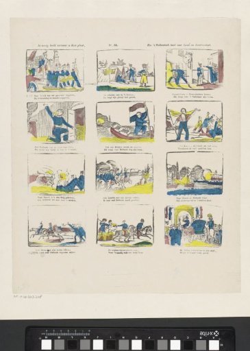 In many images this plate shows you, / How the Dutch heart beats for country and king