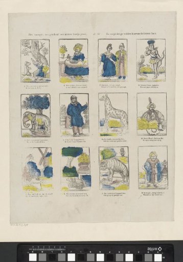 See, boy, a new pretty print as a gift, / And make sure you soon know the letters from this