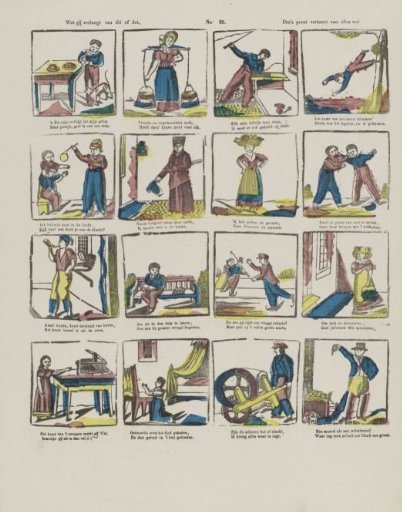 What you desire of this or that, / This print shows of everything