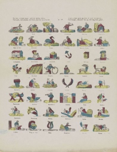 Behold, dear youth, forty-eight plates, / Much old, much new, much fine, in short, everything. / If this print pleases you, you can expect more, / Much finer, more beautiful than you have ever had