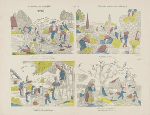 The changing of the seasons, / Brings joy to every youthful heart
