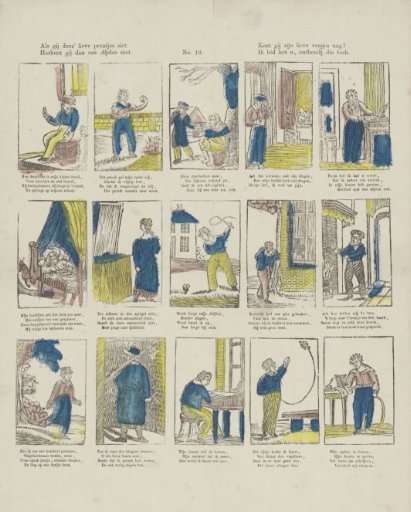 If you see these lovely little prints, / Do you not recognize Alphen? / Do you still remember his lovely verses? / I beg you, remember them