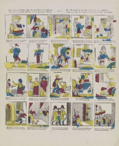 Let, dear children, let the murderous lust and deeds / Of this great villain remain in your memory, / And always in your heart despise Cartouche, / So that you may always diligently practice virtue and religion