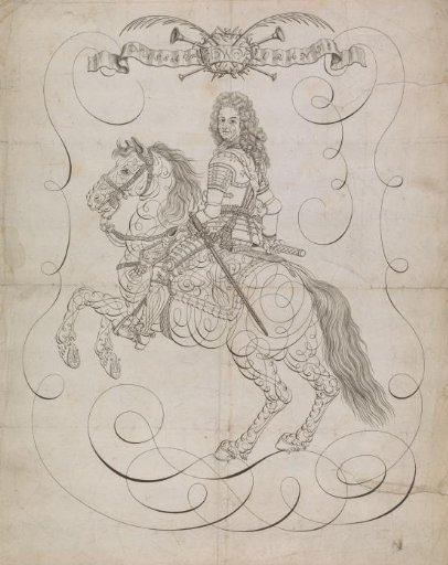 Equestrian portrait of a Prince of Orange