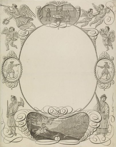 New Year's card with Neptune