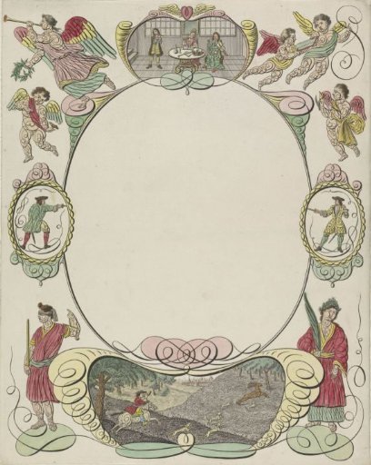 New Year's card with Neptune