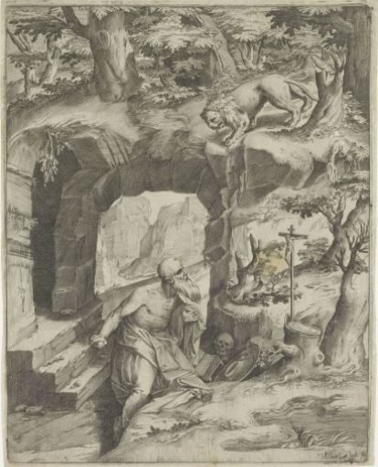 Saint Jerome as a hermit