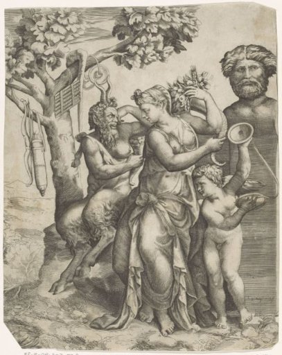 Pan, Pomona and Amor