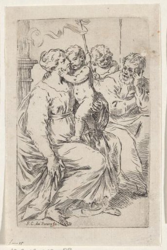 Holy Family with the young John the Baptist