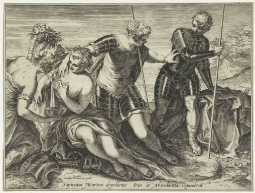 Mars driven away by Minerva