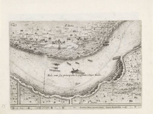 Construction of dams in a river