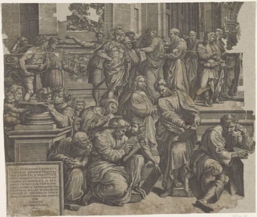 The School of Athens (Left Part)
