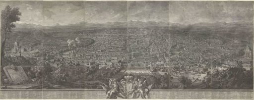 Panorama of the city of Rome