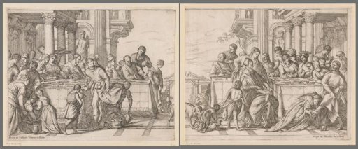 Christ at the meal in the house of Simon the Pharisee