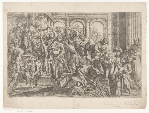 Saint Roch Distributing Alms