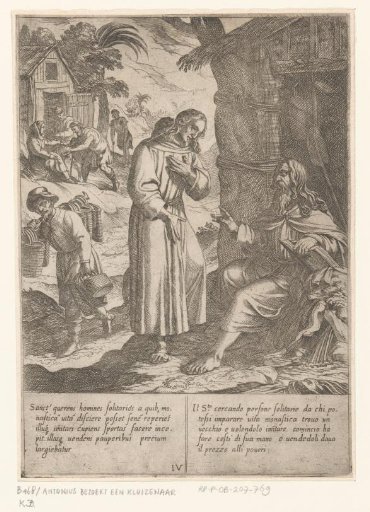 Saint Anthony Meets a Hermit