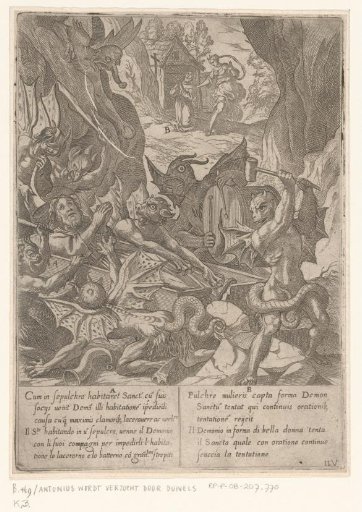 Saint Anthony Tempted by Demons