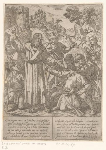 Saint Anthony Heals a Possessed Man