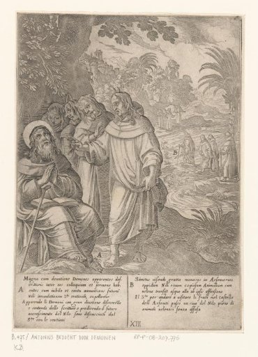 Saint Anthony Visited by Demons