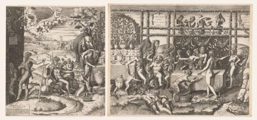 Preparations for the Wedding Feast of Amor and Psyche