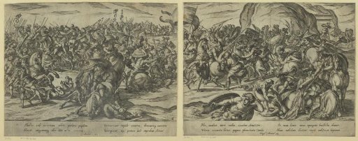 The Death of Camillus in the Battle Between Greeks and Romans