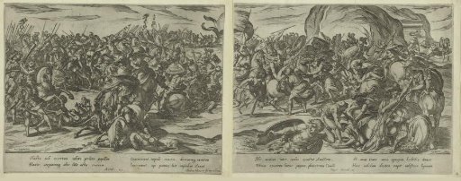 The Death of Camillus in the Battle Between Greeks and Romans