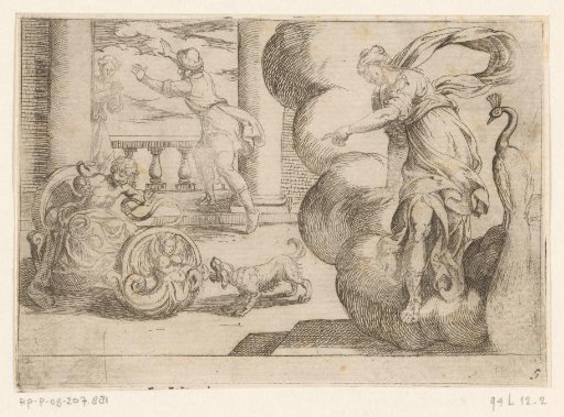 The child Hercules killing the snakes