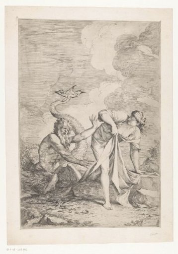 Scylla fleeing from Glaucus