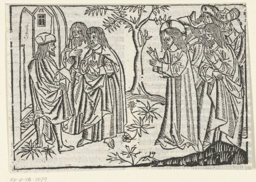 A Samaritan refusing to receive Christ