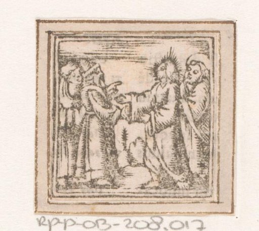 Christ in conversation with the Pharisees