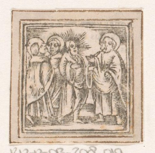 Christ instructing his disciples